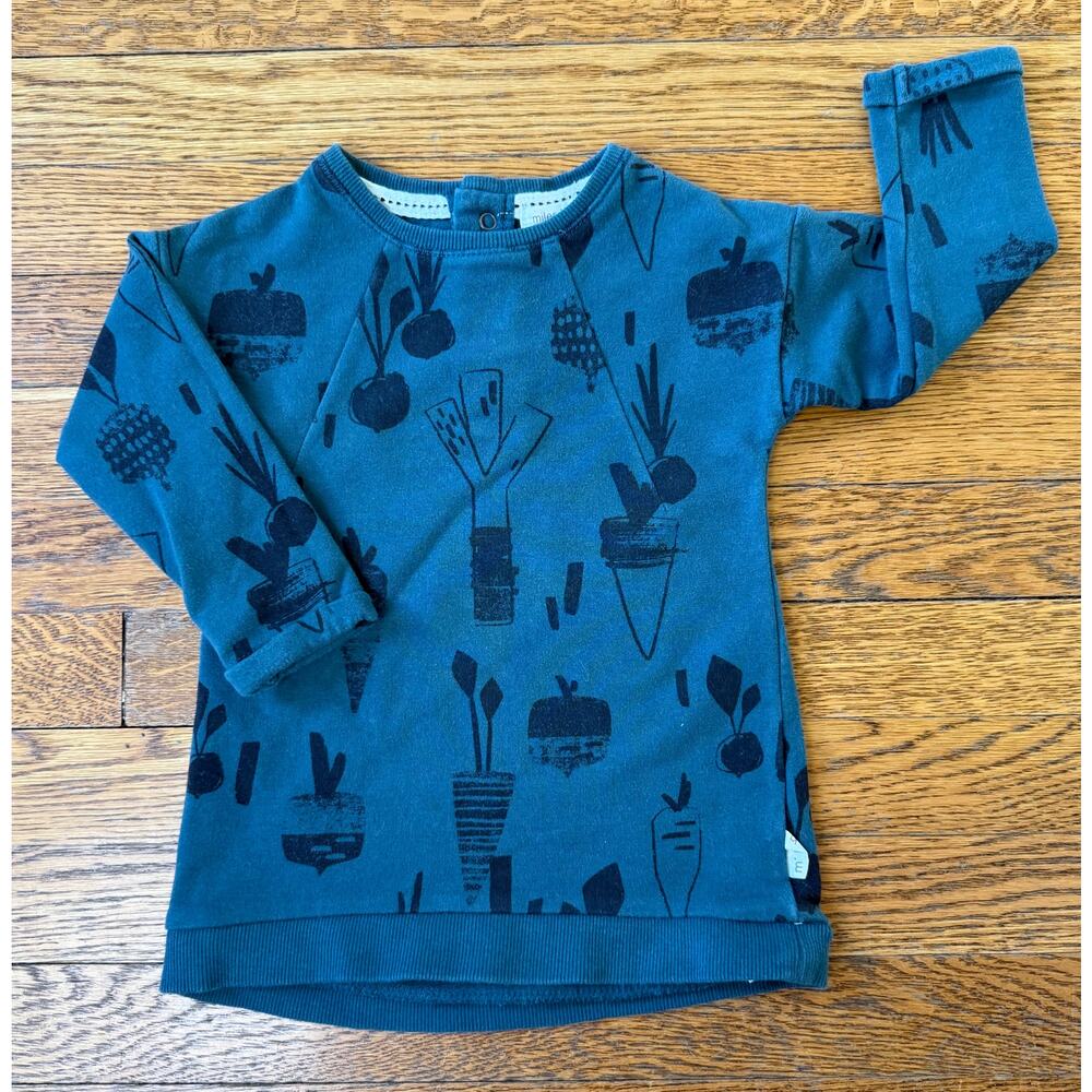 Miles the Label Girls' Root Veg Sweatshirt Dress Size 9 M